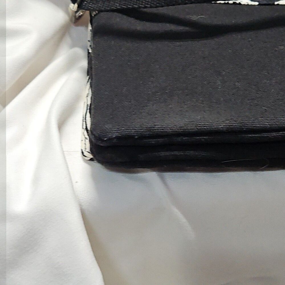 Thirty-One 31 Double Up Crossbody Purse Black Links - Picture 3 of 7